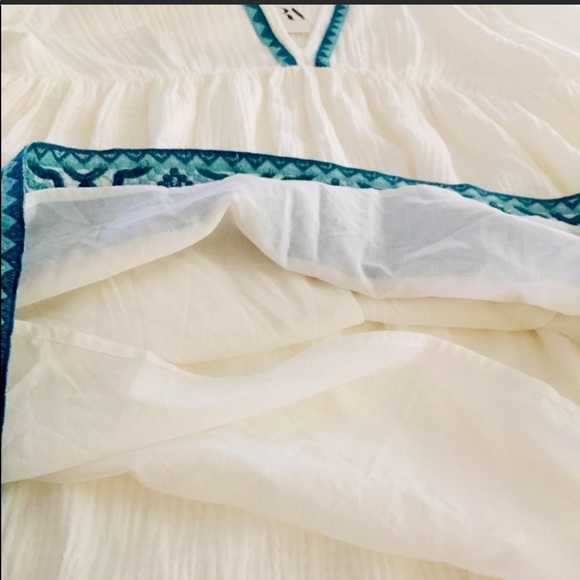 Sold ! Zara combination embroidered dress - Picture 8 of 10